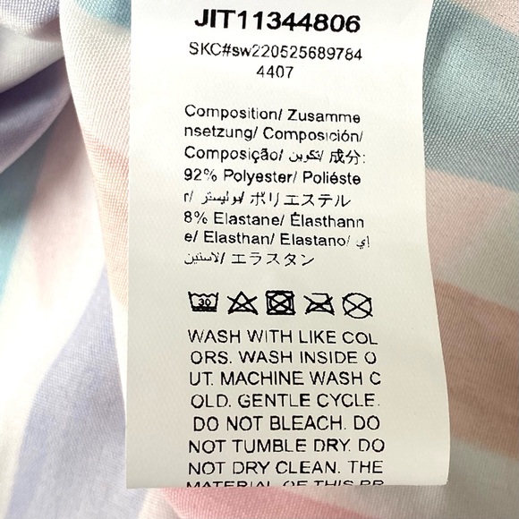 Shein Vcay NWT Girls Multicolor Striped Sundress Size XL - Picture 6 of 7